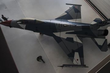 США раскрасили F-16 «условного противника» в камуфляж Су-35