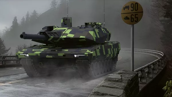 "Танк для большой войны": немцы представили свою новую "Пантеру"