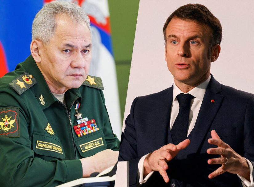 Ультиматум Франции: Макрон предложил России сдаться, Шойгу ответил грубо