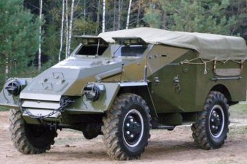 Советский лёгкий бронетранспортёр БТР-40
