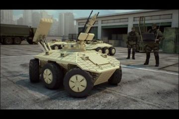 Боевой робот для армии России. На видео и в жизни