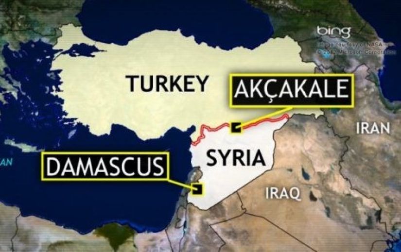 Почему турция с россией. Сирия на карте. Турция и Сирия граница стены.