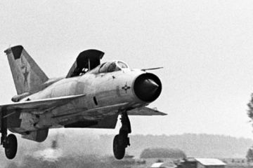 Советский «МиГ-21» против американского «Фантома»