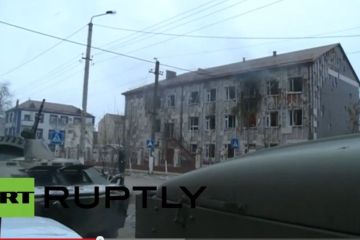 Бои в Грозном: чеченский спецназ против террористов