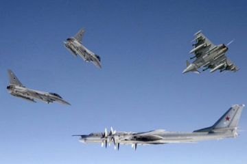 НАТО против российских бомбардировщиков: Что произошло в небе над Британией?