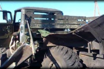 Автомобиль с военными ВСУ подорвался на мине, 7 трупов