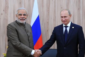 Путин объявил о начале присоединения Индии к ШОС