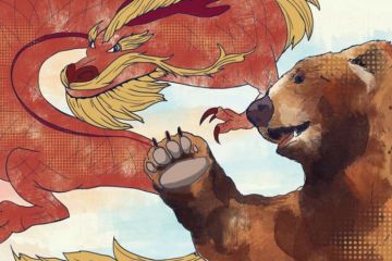 Китайский дракон и русский медведь хорошо уживаются вместе в Центральной Азии