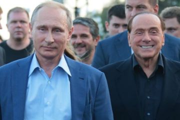 Украина и Европа обеспокоились визитом Берлускони в Крым