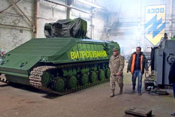 Украинский «инновационный танк» выглядит талантливой кустарщиной