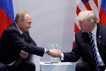 Трамп и Путин: Рукопожатие, заставившее вздрогнуть Порошенко