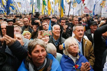 Мнение: украинцы будут идти за Саакашвили. Другого выбора у них нет