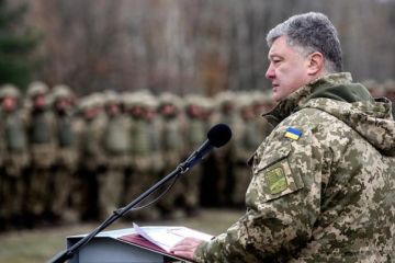 Порошенко: Пушки расчехлить, ракеты — нацелить на Донбасс