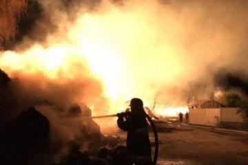 ВСУ начали выжигать прифронтовой поселок Зайцево