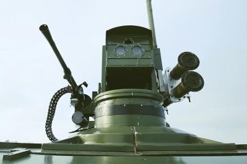 Завершились ходовые испытания российского боевого робота «Маркер»