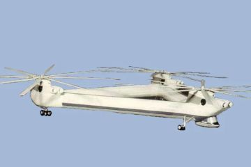 «Ми-32» — сверхтяжёлый трёхвинтовой вертолёт