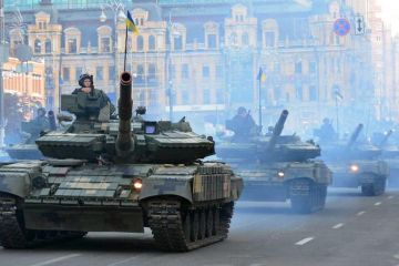 Киев стягивает танки в Донбасс