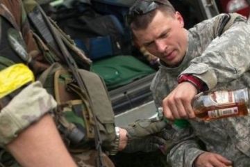 Тотальное пьянство украинских силовиков стало причиной трагических случаев в ВСУ