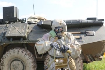 Апокалиптические учения: мотострелки отработали действия при ядерном взрыве