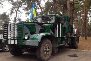 В Донбассе «Урал» с боевиками ВСУ подорвался на украинских минах