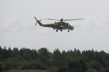 Российский боевой вертолет Ми-24 прошел цифровую модернизацию