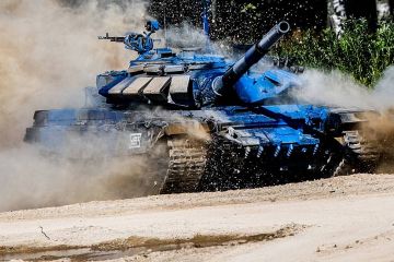 В СМИ оценили танки Т-72Б3 с АСУ "Андромеда" на вооружении ВДВ России