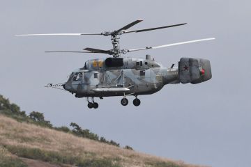 Редкий зверь: вертолет-штурмовик Ка-29 замечен на учениях морпехов