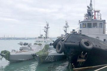 Киев обвинил Москву в наглой лжи по инциденту в Керченском проливе