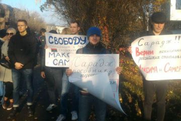 Активисты потребовали освободить россиян, незаконно удерживаемых ПНС Ливии в тюрьме