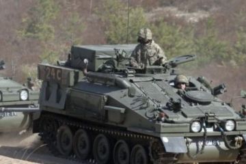 Латвия вынуждена ремонтировать купленные бронемашины в Великобритании