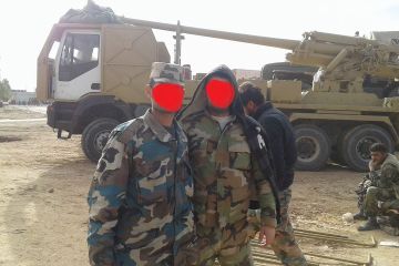 Дальнобойные колесные САУ поддержали огнем "танковый спецназ" в Сирии