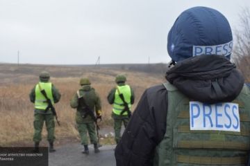 После окончания разведения сил в Донбассе журналисты ВГТРК попали под огонь ВСУ