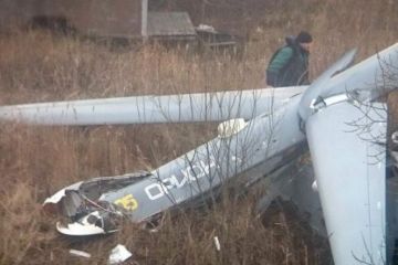 Военный беспилотник «Орион» упал в Рязанской области