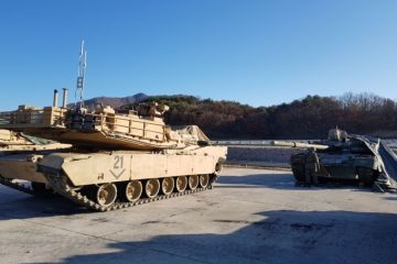 Старые соперники: Т-80 встретились с Abrams на учения в Южной Корее