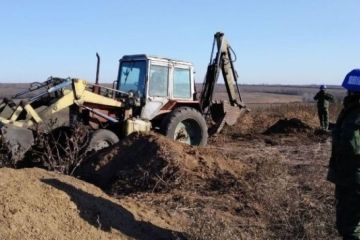 В зоне разведения сил в Донбассе начали уничтожать окопы и блиндажи