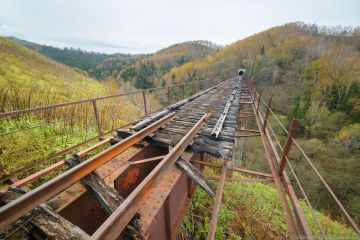 Ведущую на Чертов мост сахалинскую железную дорогу решили восстановить