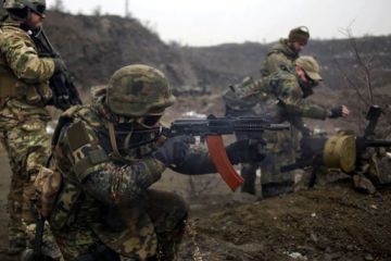 Разведчики и тыловики передовой бригады ВСУ устроили перестрелку в День армии