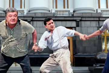 У Порошенко грозят не пустить Зеленского в офис по возвращению из Парижа