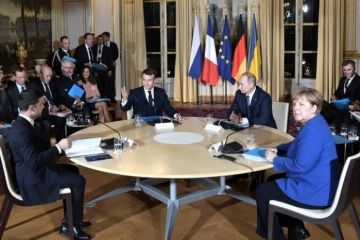 О чем договорились в Париже лидеры Германии, России, Украины и Франции
