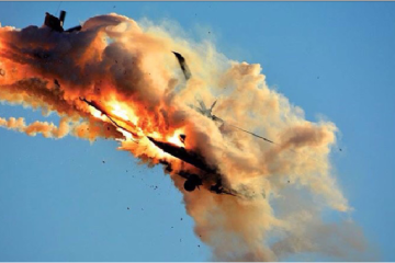 Российские средства ПВО сожгли ударный беспилотник США стоимостью $17 млн