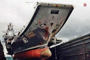 Пожары на «Адмирале Кузнецове» происходили ежедневно