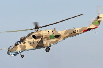 Кадры с передовой: Ми-35 и артиллерия громят боевиков в Ливии