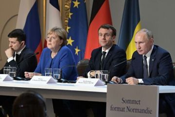 Европа хоронит Украину под звуки нормандского вальса