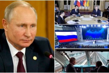 Крымский мост, "нормандский формат" и "Сила Сибири": главные события 2019 года с участием Владимира Путина