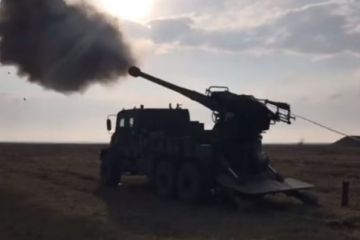 Боевики ВСУ открыли огонь по Старомихайловке после подрыва их «Урала» на мине