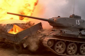 Почему советские танкисты вели бои в горящих танках?