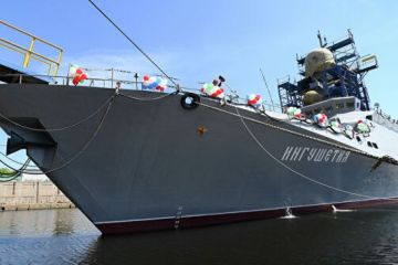 В состав ЧФ вошёл новейший ракетный корабль «Ингушетия»