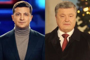 Порошенко-Зеленский. Схватка в новогоднюю ночь