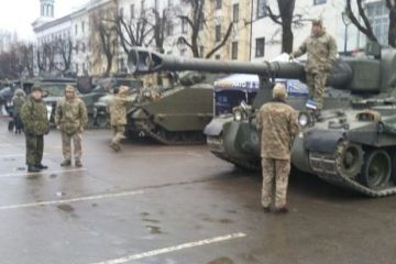 Появились фото танков НАТО на российской границе