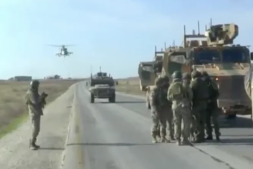 Как турецкие военные в Сирии испугались российкого боевого вертолета